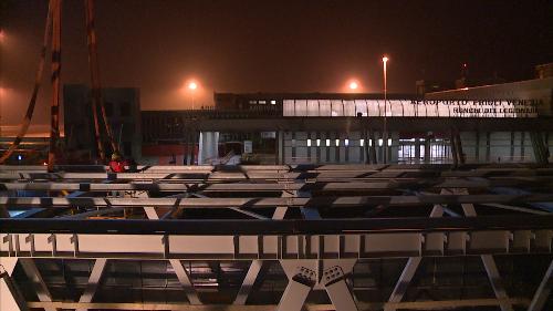 Cantiere del nuovo polo intermodale dell'Aeroporto - Ronchi dei Legionari 21/10/2017